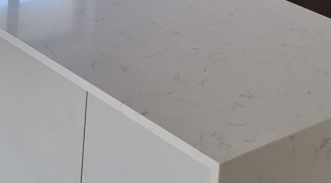 Supply and installation stone benchtop with waterfall