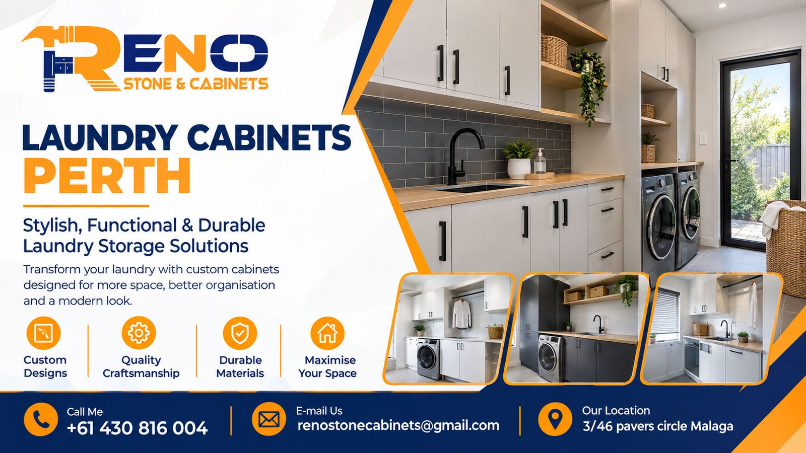 Laundry Cabinets Perth